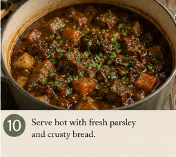 Irish Guinness Beef Stew